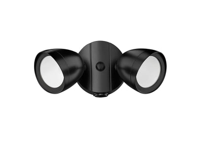 4.3''  Powder Coated Black 2 Light Flood Light