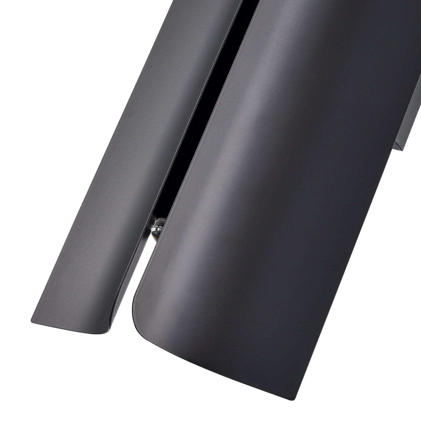 20-inch Powder Coated Black Outdoor Wall Sconce