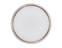 EVO1 48 Inch 1 Light Chrome Fan with Retractable Blades and LED