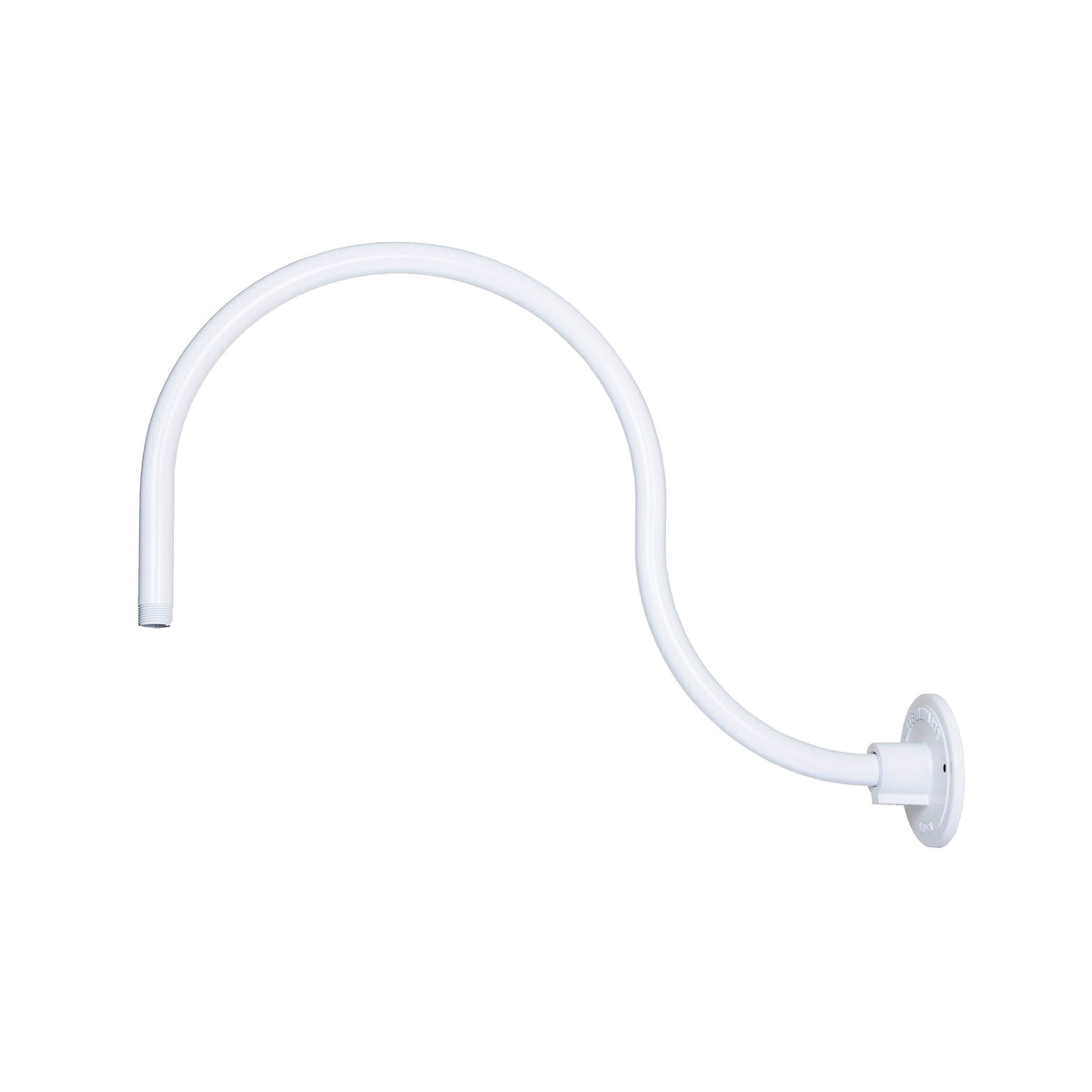 19-inch R Series White Gooseneck Arm