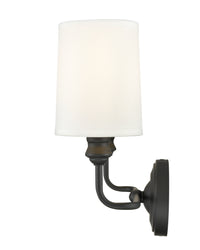 15.25'' Leena Matte Black 2 Light Bath Vanity