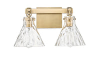 16.25'' Barlon Vintage Brass 2 Light Bath Vanity