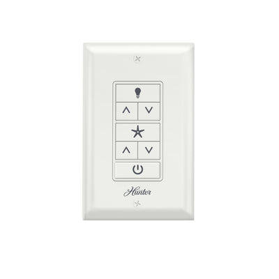 Hunter Universal Fan-Light Wall Control (Receiver Not Included)