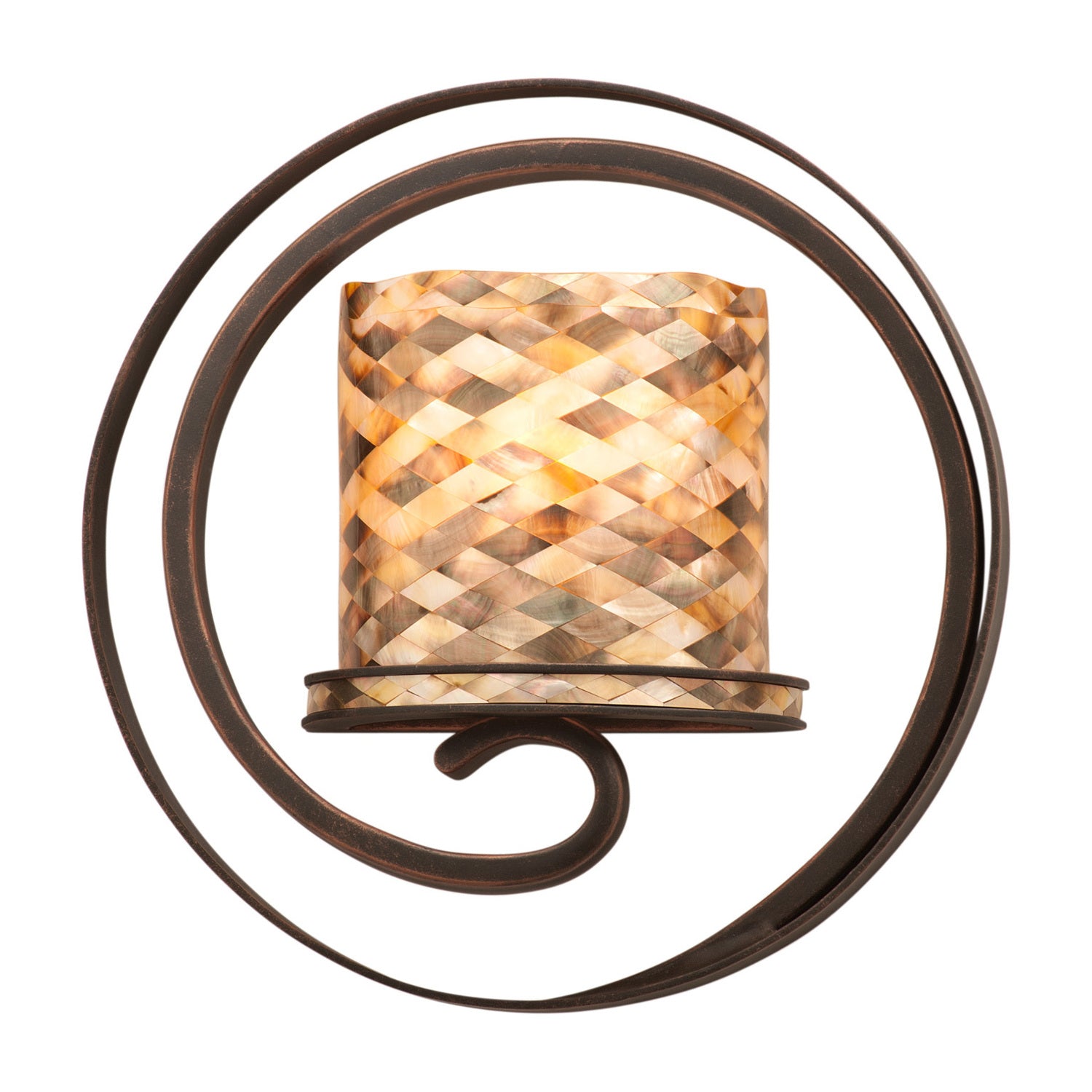 14'' Monaco 1 Light Antique Copper Wall Sconce
