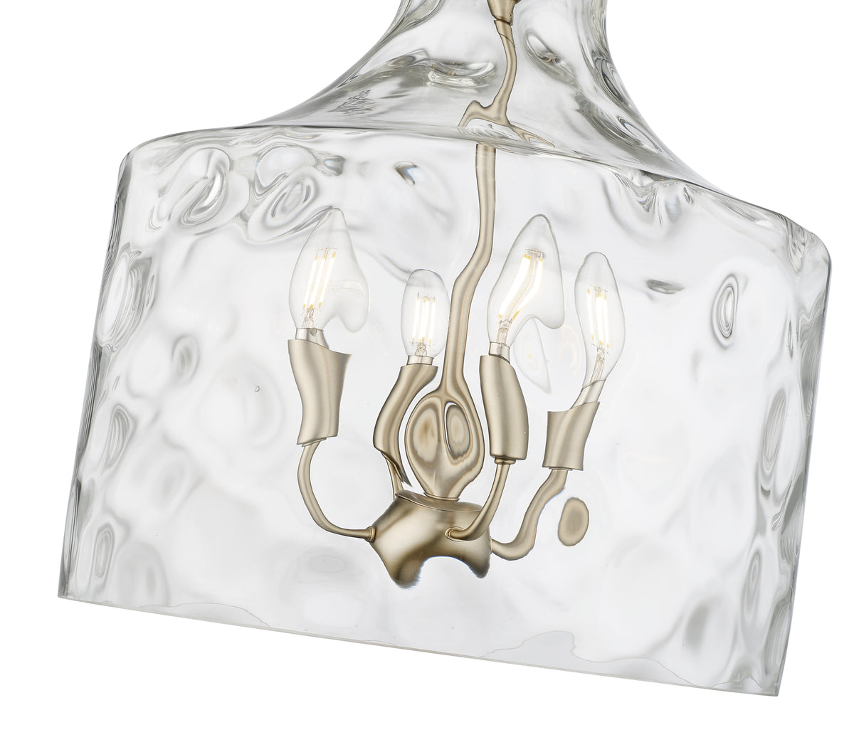 16.5'' Santorini Modern Gold 4 Light Pendant