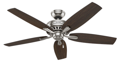 52 inch Newsome Brushed Nickel Ceiling Fan with LED Light Kit