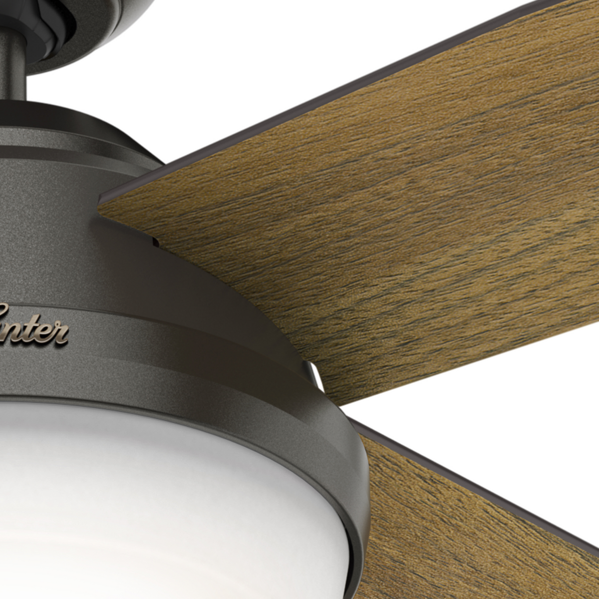52 inch Dempsey Noble Bronze Ceiling Fan with LED Light Kit and Handheld Remote