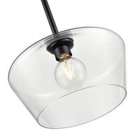 20'' Morbelle Matte Black 1 Light Pendant