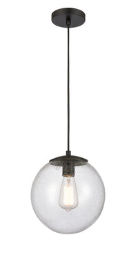 Auralume Mini Pendant Matte Black Glass