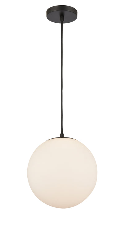 Auralume Mini Pendant Matte Black Glass