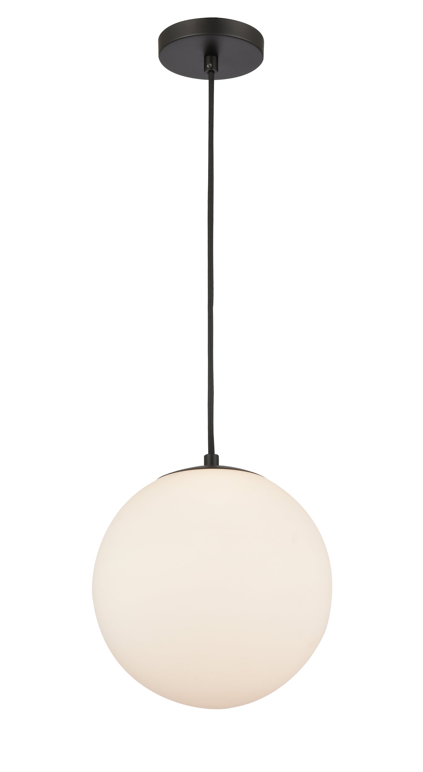 Auralume Mini Pendant Matte Black Glass