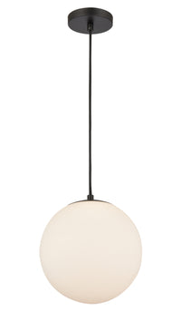 Auralume Mini Pendant Matte Black Glass