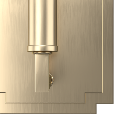 Zoanne 10-inch 1-light Alturas Gold Wall Sconce