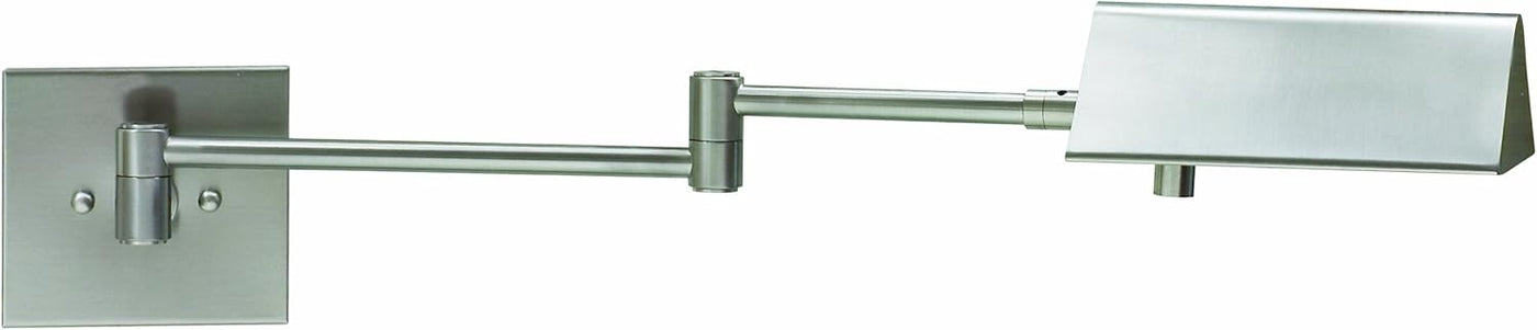 6.5-inch Pinnacle Satin Nickel Wall Swing Lamp