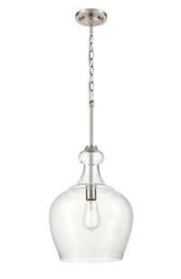 16'' Corra Brushed Nickel 1 Light Pendant