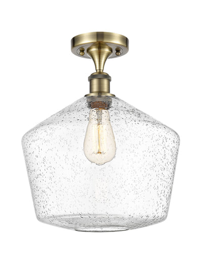 Cindyrella 12-Inch 1-Light Semi-Flush Mount 15-Inch High