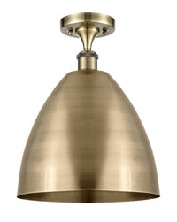 Edison Semi-Flush Mount Brushed Satin Nickel
