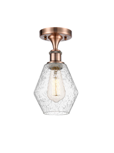 Cindyrella 6-Inch 1-Light Semi-Flush Mount 11.5-Inch High
