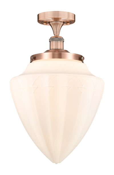 Bridgeton 16-Inch 1-Light Semi-Flush Mount 18.125-Inch High