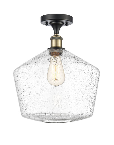 Cindyrella 12-Inch 1-Light Semi-Flush Mount 15-Inch High