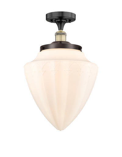 Bridgeton 16-Inch 1-Light Semi-Flush Mount 18.125-Inch High