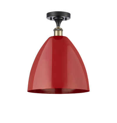 Plymouth 12-Inch 1-Light Semi-Flush Mount 15-Inch High