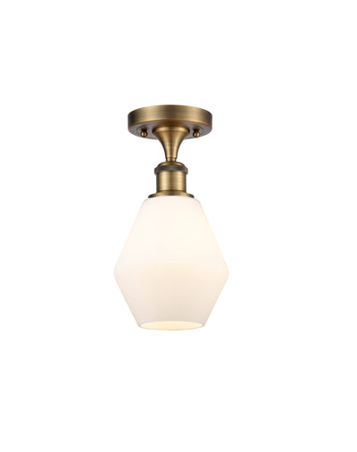 Cindyrella 6-Inch 1-Light Semi-Flush Mount 11.5-Inch High