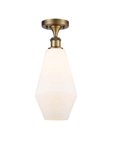 Cindyrella 7-Inch 1-Light Semi-Flush Mount 16-Inch High
