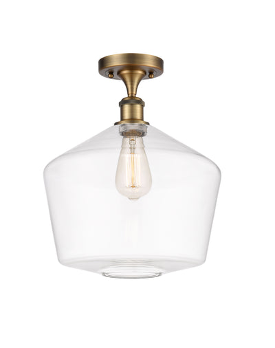 Cindyrella 12-Inch 1-Light Semi-Flush Mount 15-Inch High