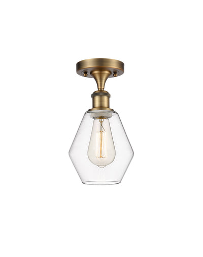 Cindyrella 6-Inch 1-Light Semi-Flush Mount 11.5-Inch High