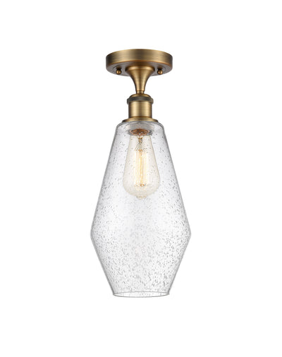 Cindyrella 7-Inch 1-Light Semi-Flush Mount 16-Inch High