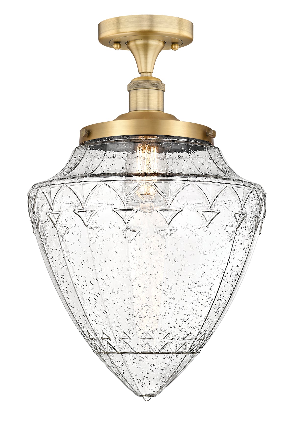 Bridgeton 16-Inch 1-Light Semi-Flush Mount 18.125-Inch High