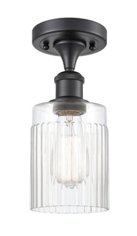 Edison Semi-Flush Mount Brushed Satin Nickel