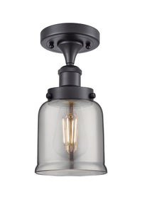 Edison Semi-Flush Mount Cast Brass Finish