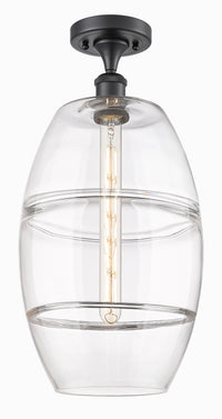 Edison Semi-Flush Mount Brushed Nickel