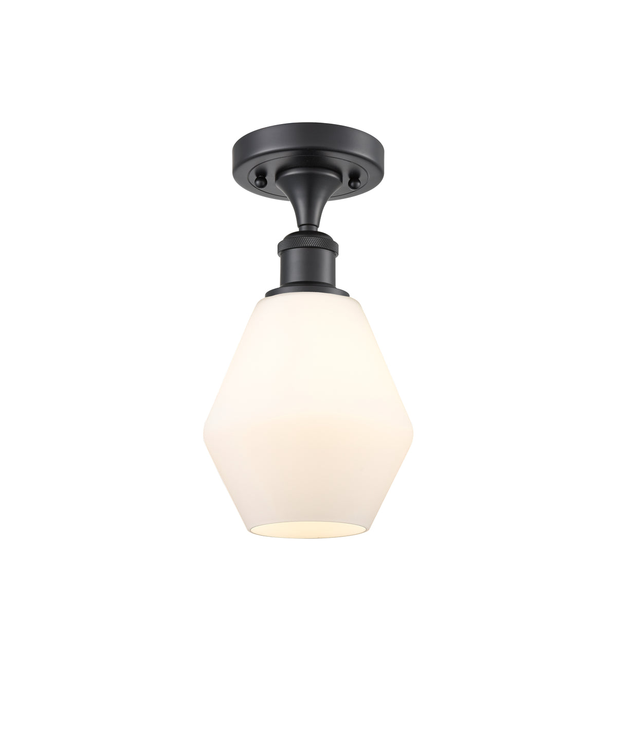 Cindyrella 6-Inch 1-Light Semi-Flush Mount 11.5-Inch High