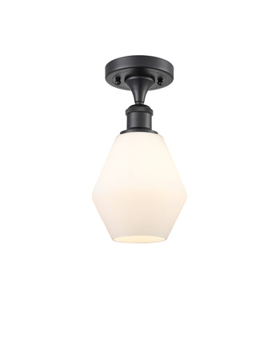 Cindyrella 6-Inch 1-Light Semi-Flush Mount 11.5-Inch High