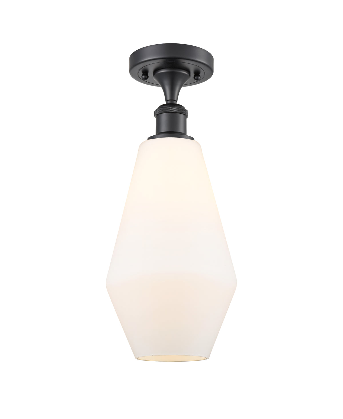 Cindyrella 7-Inch 1-Light Semi-Flush Mount 16-Inch High