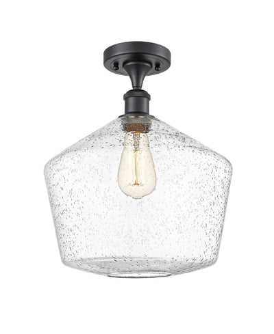 Cindyrella 12-Inch 1-Light Semi-Flush Mount 15-Inch High