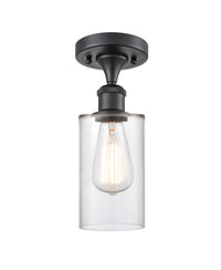 Edison Semi-Flush Mount Brushed Satin Nickel