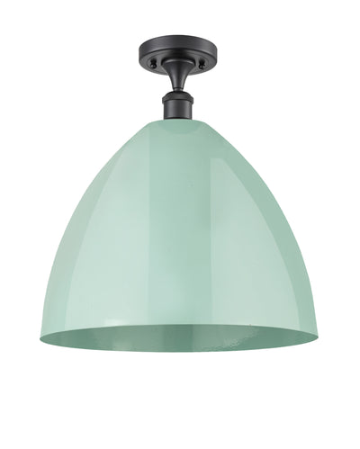 Plymouth 16-Inch 1-Light Semi-Flush Mount 17.375-Inch High