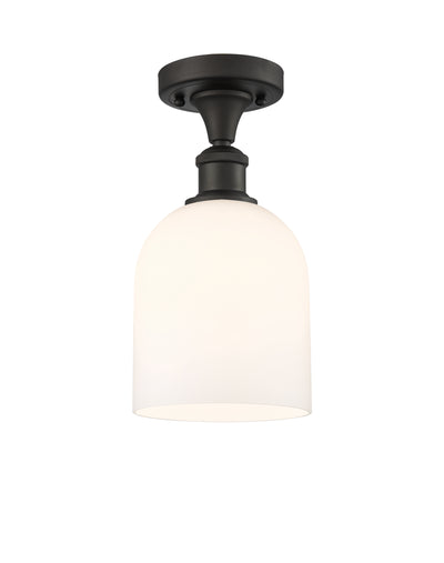 Bella 6-Inch 1-Light Semi-Flush Mount 11.5-Inch High