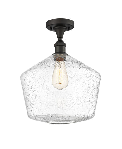 Cindyrella 12-Inch 1-Light Semi-Flush Mount 15-Inch High