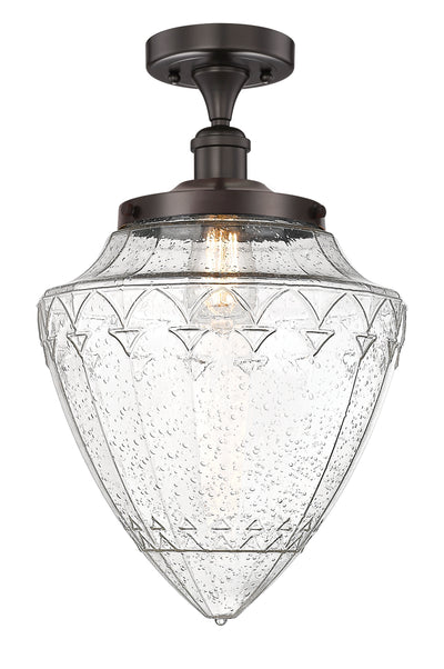 Bridgeton 16-Inch 1-Light Semi-Flush Mount 18.125-Inch High