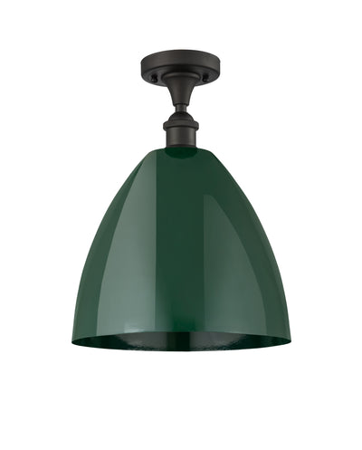 Plymouth 12-Inch 1-Light Semi-Flush Mount 15-Inch High