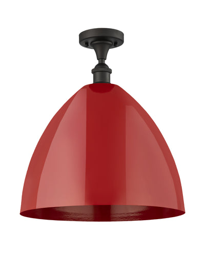 Plymouth 16-Inch 1-Light Semi-Flush Mount 17.375-Inch High