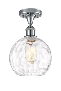 Edison Semi-Flush Mount Brushed Nickel 6