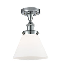 Edison Semi-Flush Mount 5.25 Brushed Nickel