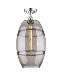 Edison Semi-Flush Mount Brushed Nickel