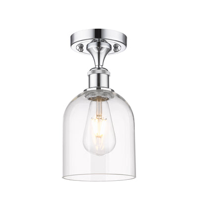 Bella 6-Inch 1-Light Semi-Flush Mount 11.5-Inch High